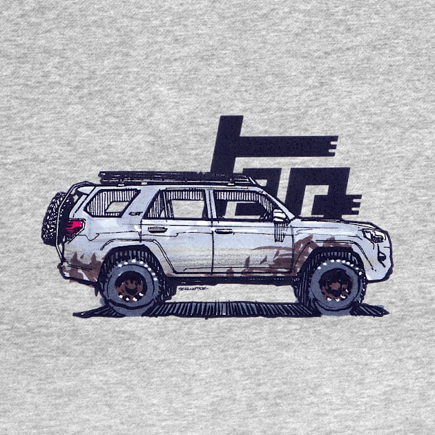 5th Gen 4Runner TRD - Ghost by robert1117